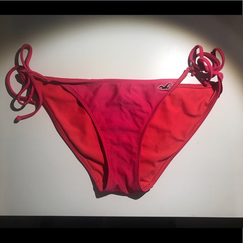 Red bikini bottom